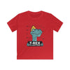 Tyrannosaurus Thug T-Shirt - XS / Red - Kids clothes