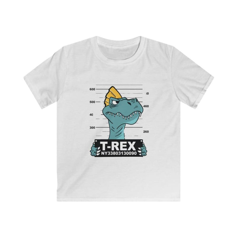 Tyrannosaurus Thug T-Shirt - L / Sport Grey - Kids clothes