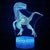 Velociraptor 3D Lamp