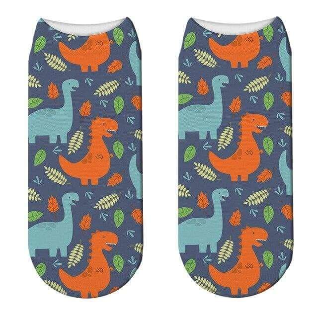 Women's Epic Dinosaur Short Socks