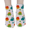 Women’s Happy Dinosaur Short Socks