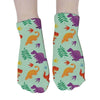 Trendy Dinosaur Short Socks